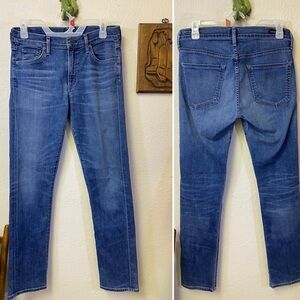 Citizens of Humanity Women's 27 Agnes Midrise Slim Straight Jeans Medium Wash